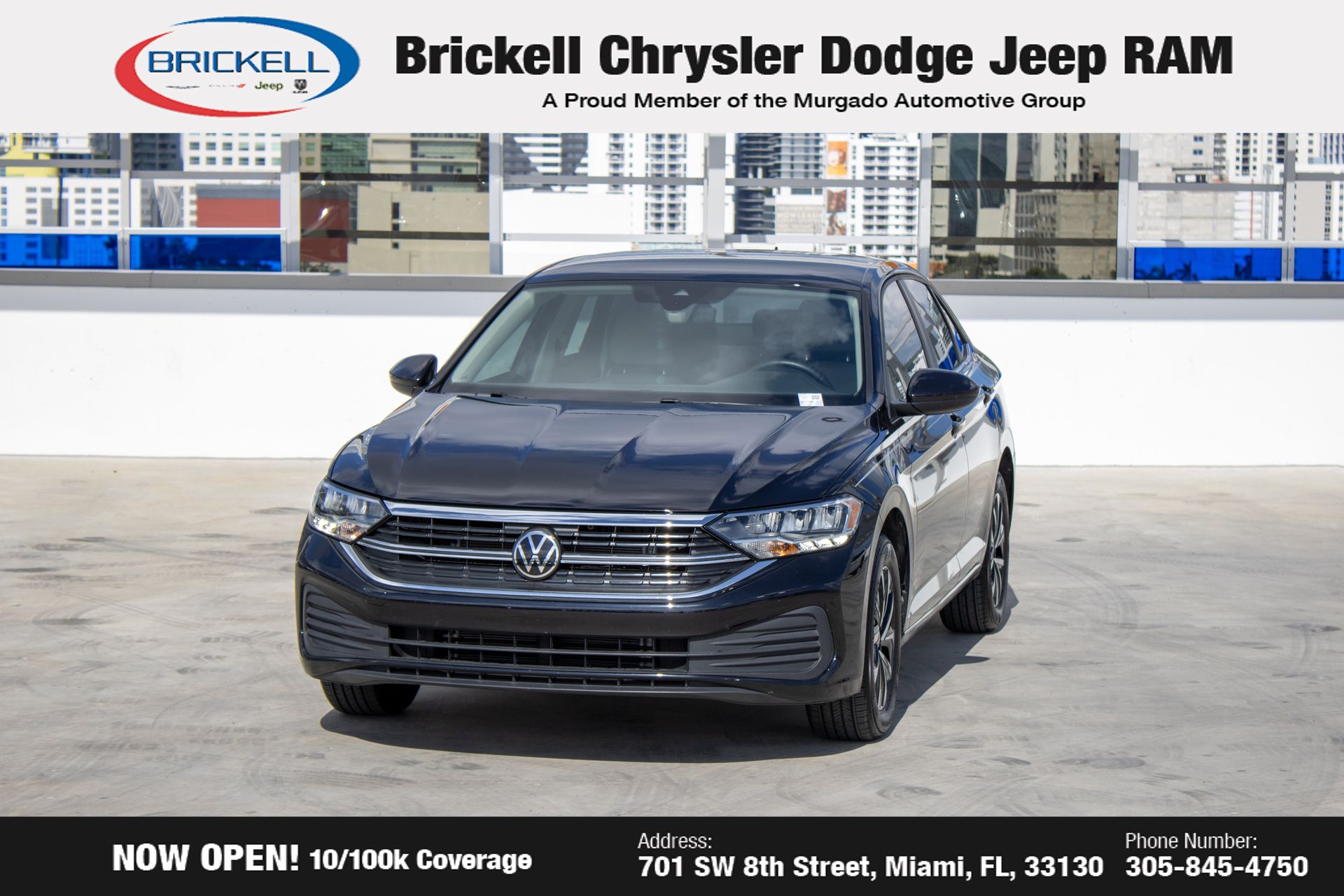 Used 2024 Volkswagen Jetta S with VIN 3VW5M7BU5RM103490 for sale in Miami, FL