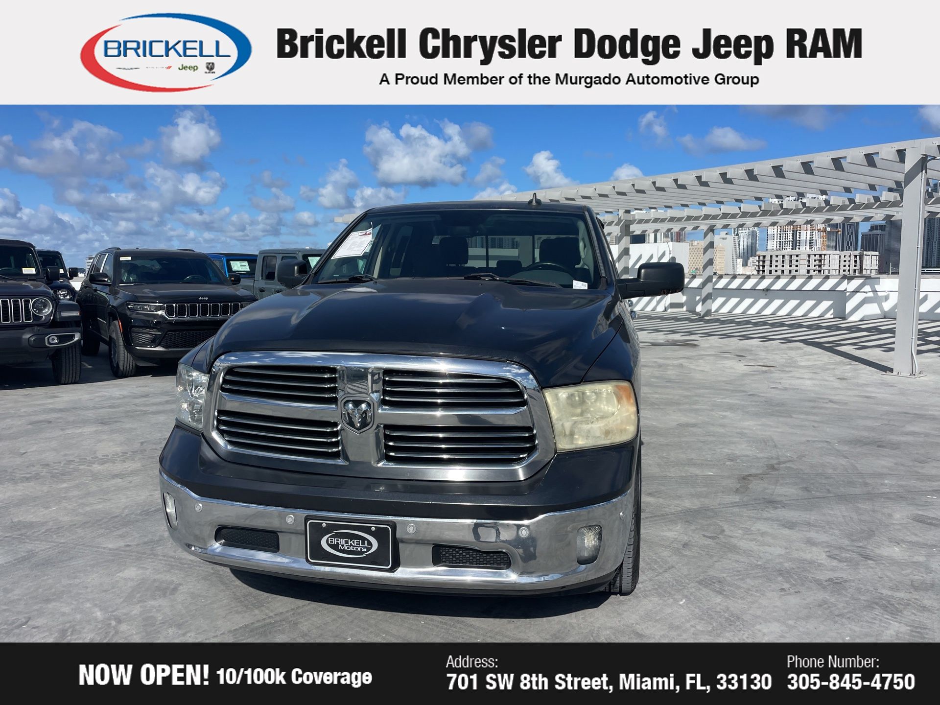 Used 2017 RAM Ram 1500 Pickup Big Horn with VIN 3C6RR6LT0HG573193 for sale in Miami, FL