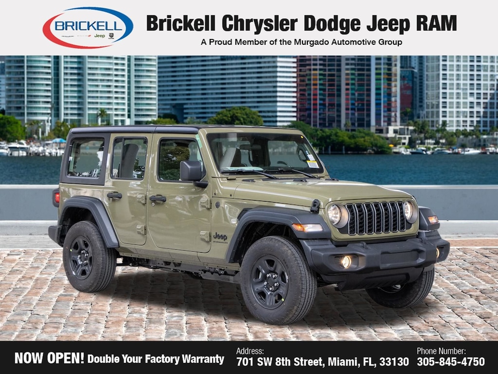 New 2026 Jeep Wrangler Sport Sport Utility