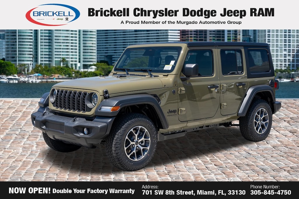 New 2026 Jeep Wrangler Sport S Sport Utility