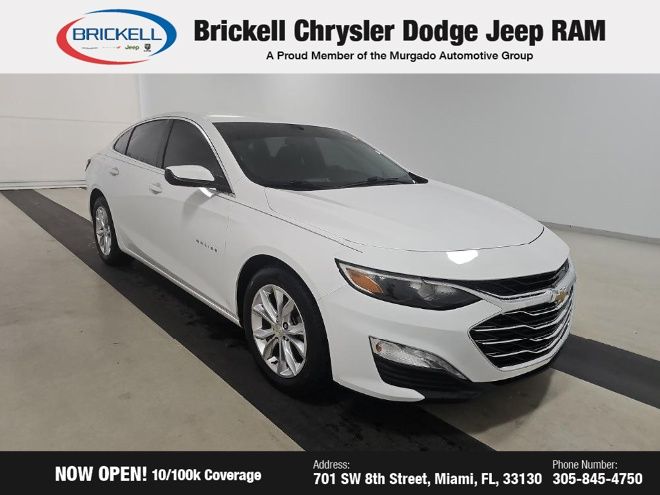 Used 2020 Chevrolet Malibu 1LT with VIN 1G1ZD5ST9LF075872 for sale in Miami, FL