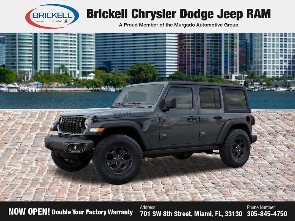 New 2026 Jeep Wrangler Willys Sport Utility