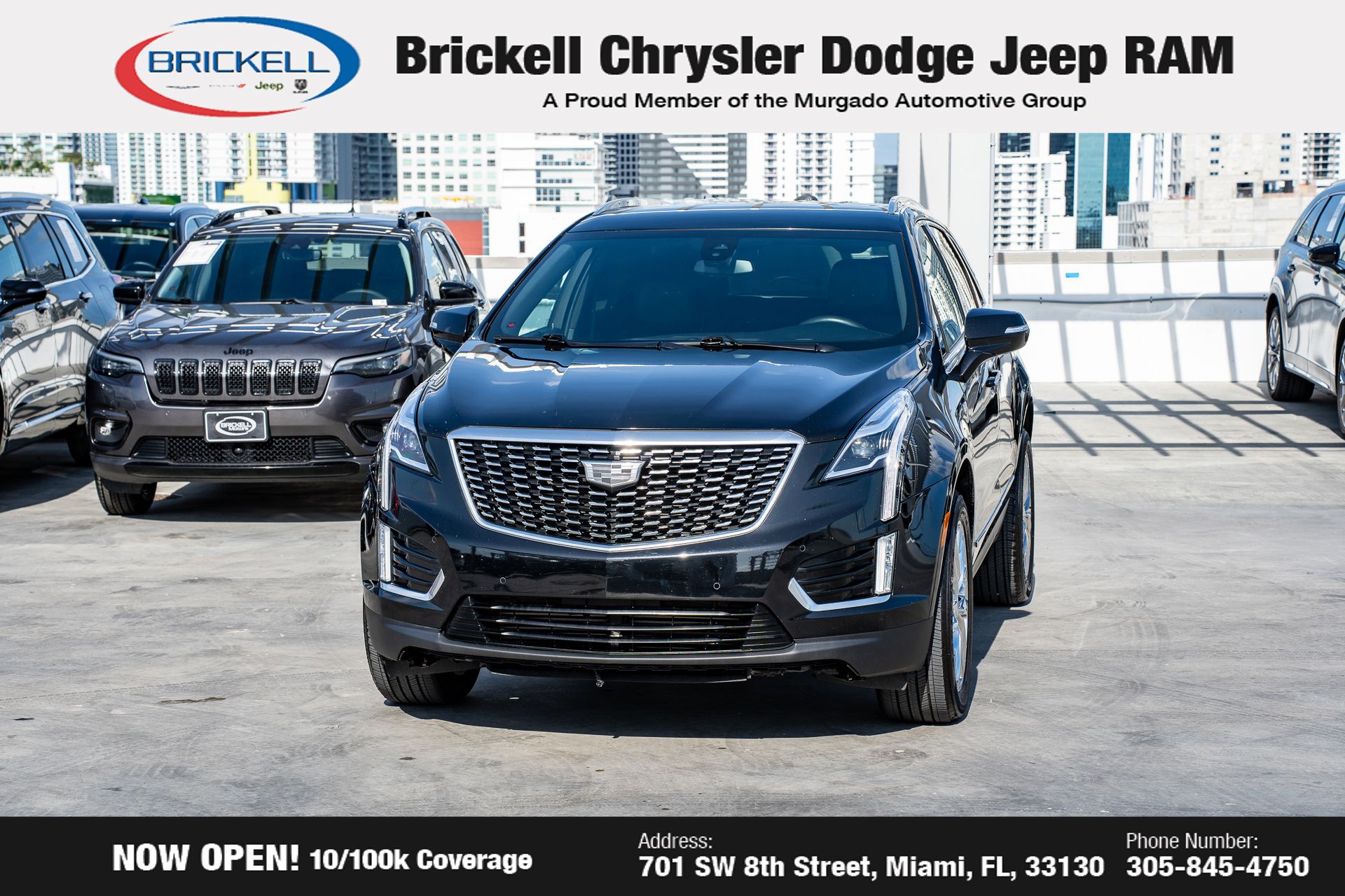 Used 2022 Cadillac XT5 Luxury with VIN 1GYKNAR47NZ133048 for sale in Miami, FL