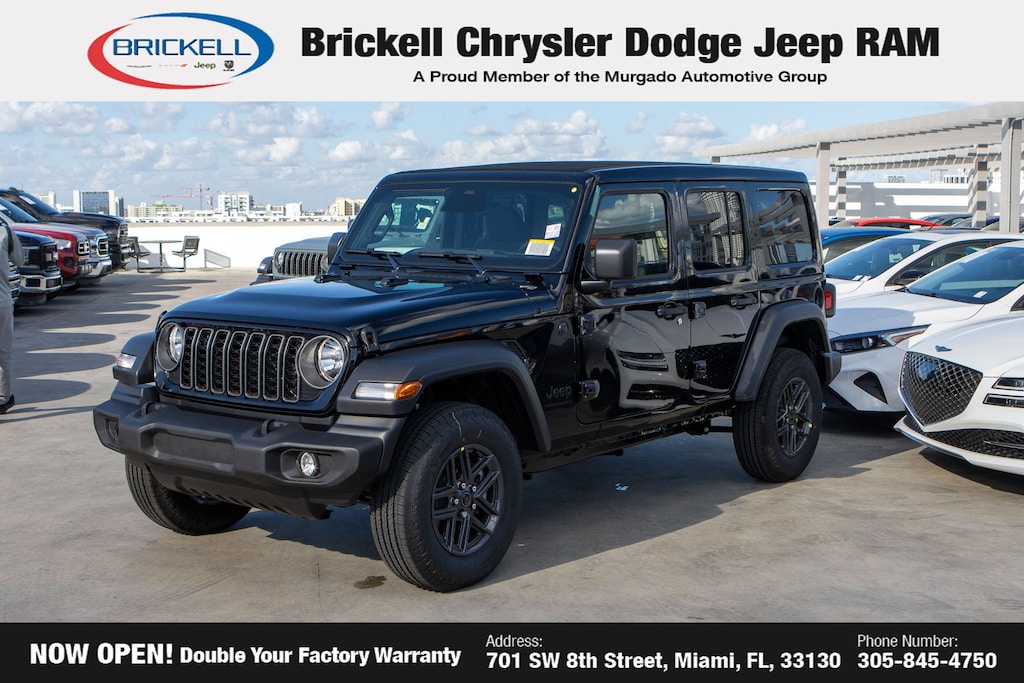 New 2026 Jeep Wrangler Sport S Sport Utility