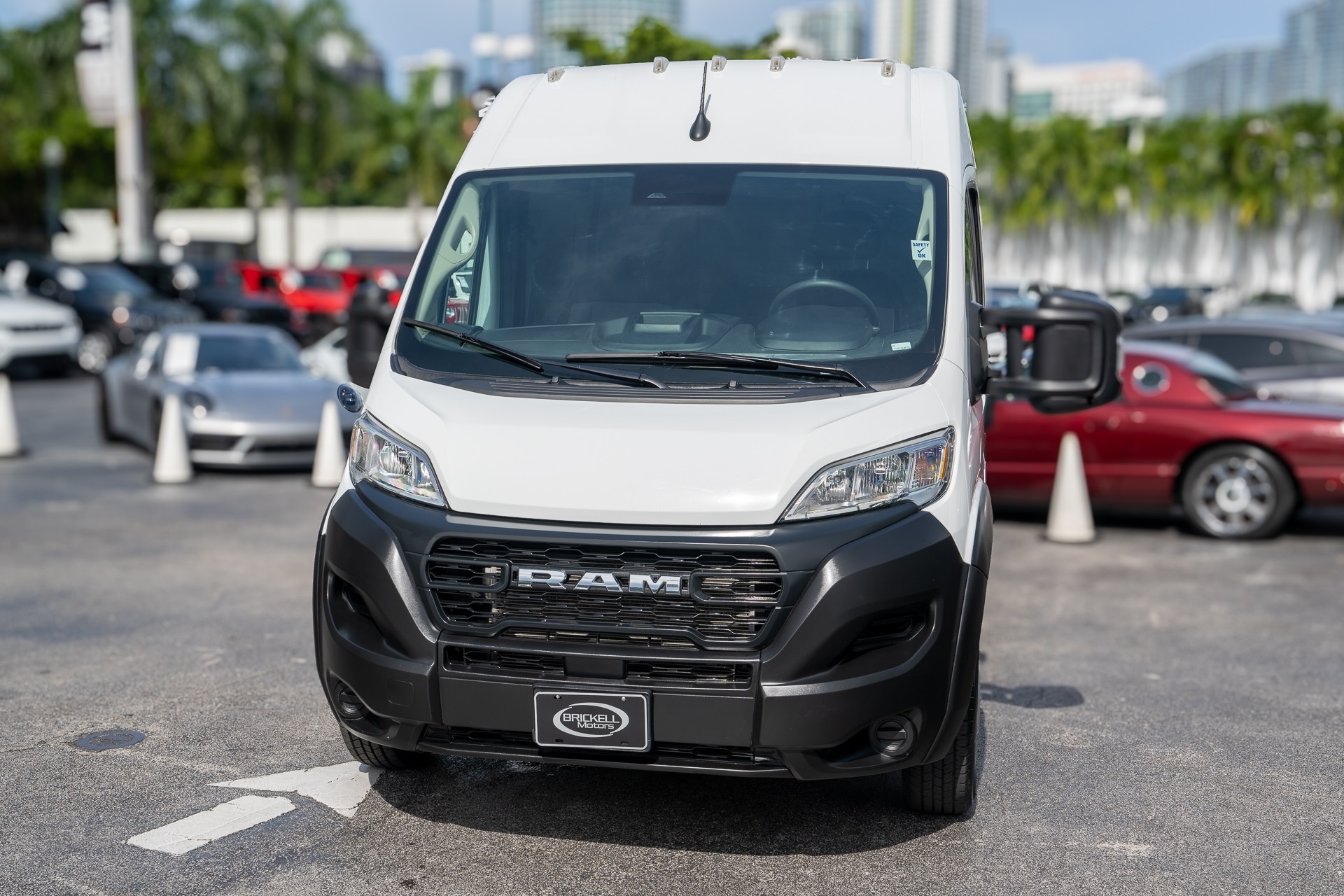 Used 2023 RAM ProMaster Cargo Van Base with VIN 3C6LRVDG7PE535276 for sale in Miami, FL