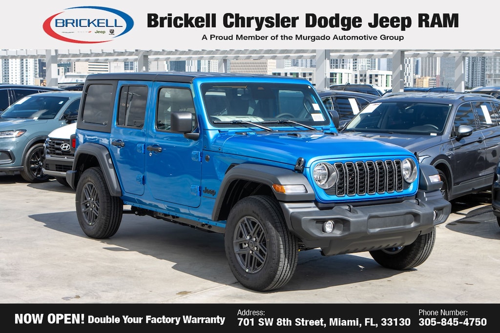 New 2026 Jeep Wrangler Sport S Sport Utility