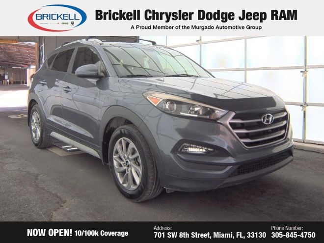 Used 2017 Hyundai Tucson SE with VIN KM8J33A40HU477462 for sale in Miami, FL