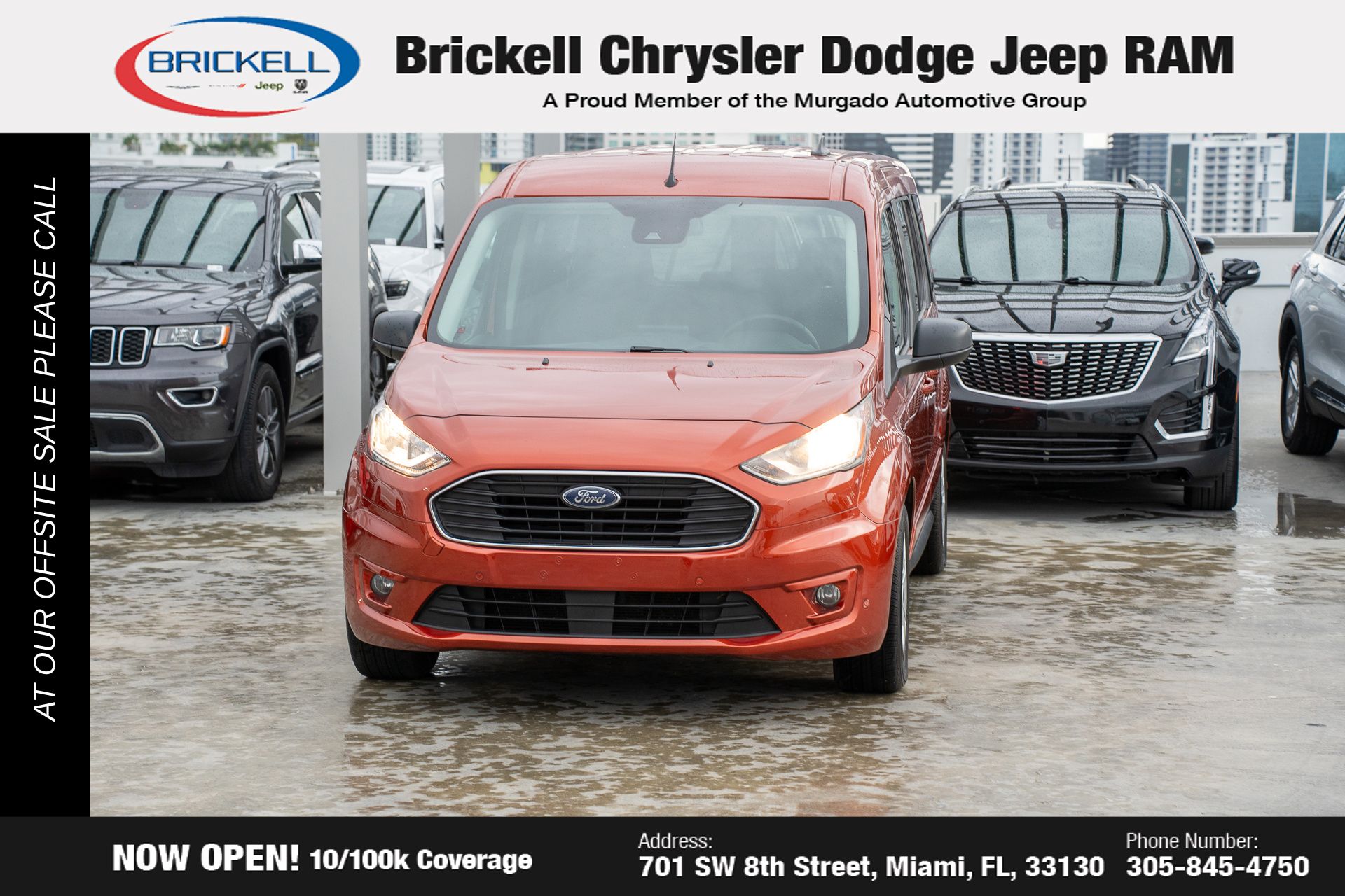 Used 2021 Ford Transit Connect XLT with VIN NM0GS9F29M1501505 for sale in Miami, FL