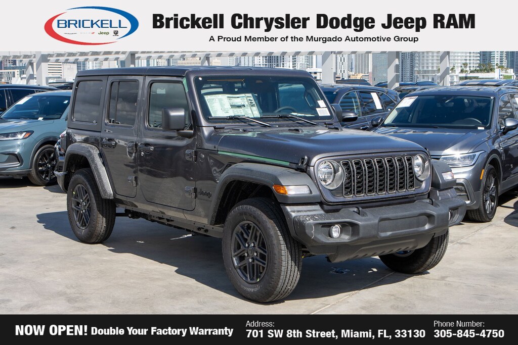 New 2026 Jeep Wrangler Sport S Sport Utility