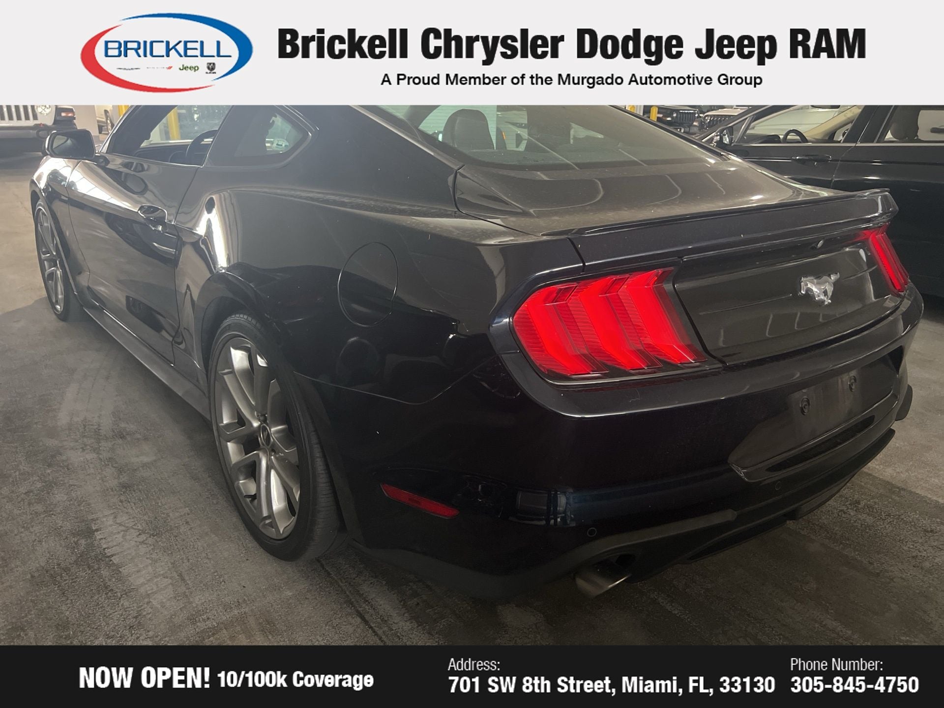 Used 2021 Ford Mustang EcoBoost Premium with VIN 1FA6P8TH8M5139233 for sale in Miami, FL