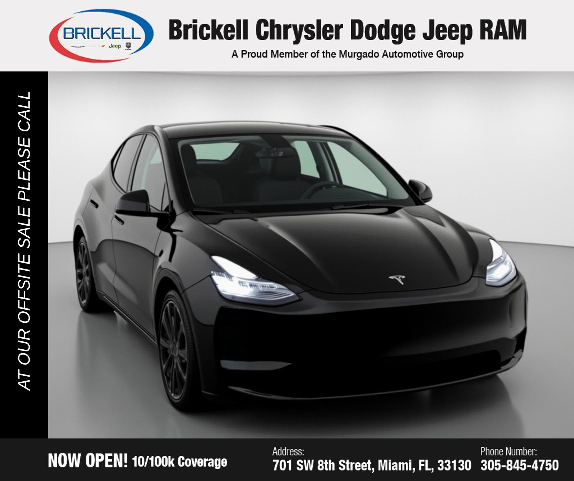 Used 2021 Tesla Model Y Long Range with VIN 5YJYGDEE1MF267407 for sale in Miami, FL