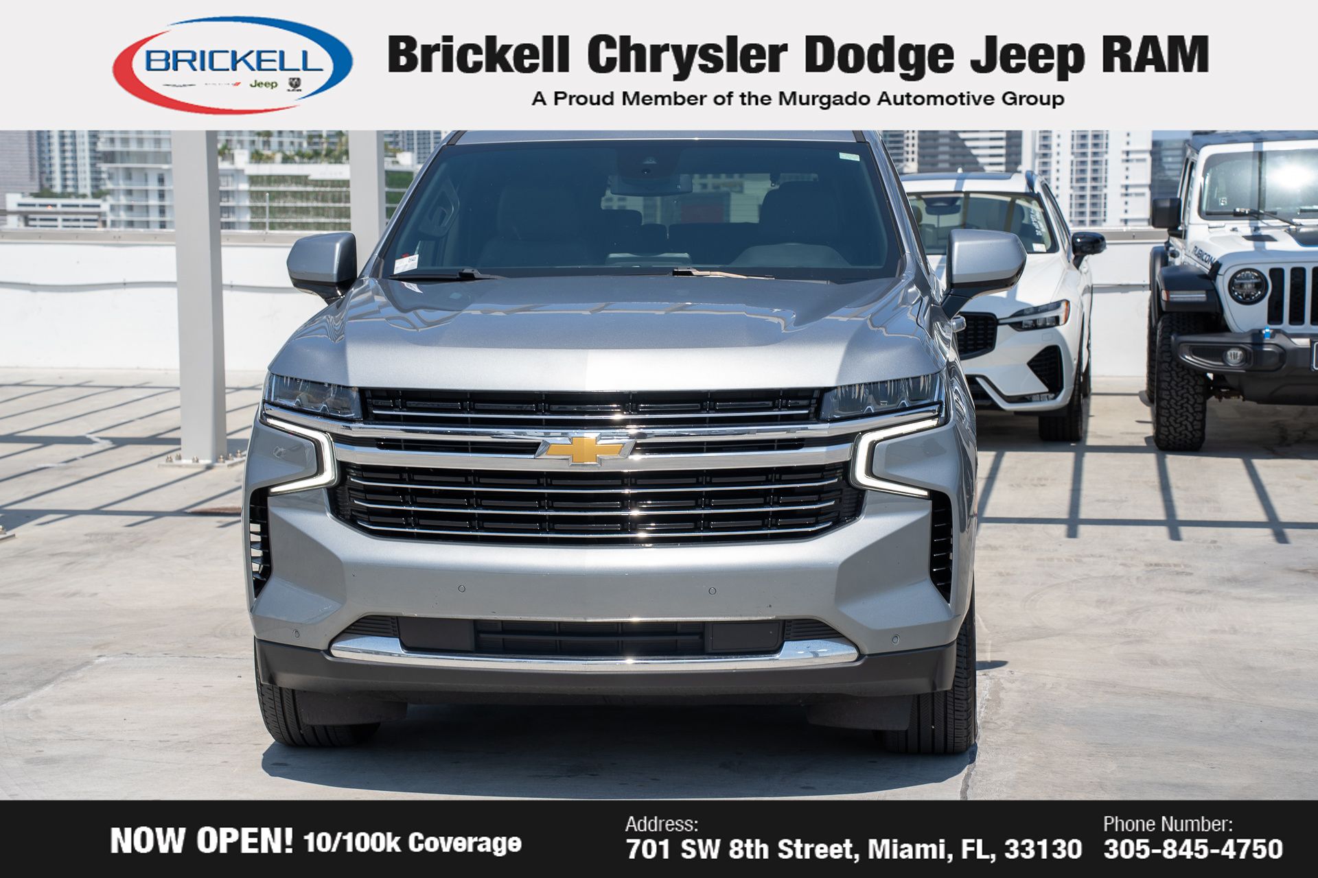 Used 2023 Chevrolet Tahoe LT with VIN 1GNSCNKD2PR412401 for sale in Miami, FL