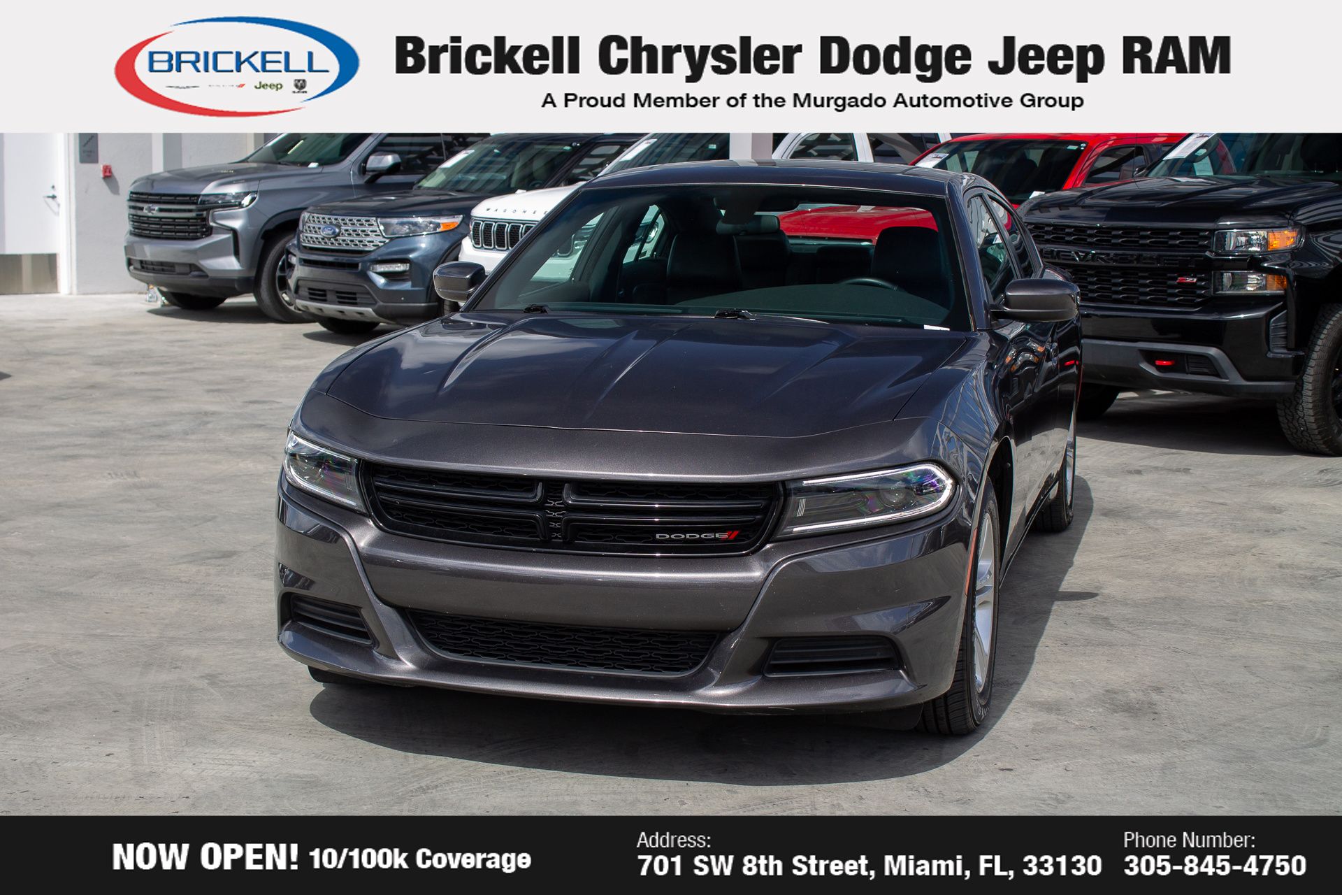 Used 2022 Dodge Charger SXT with VIN 2C3CDXBG2NH188970 for sale in Miami, FL