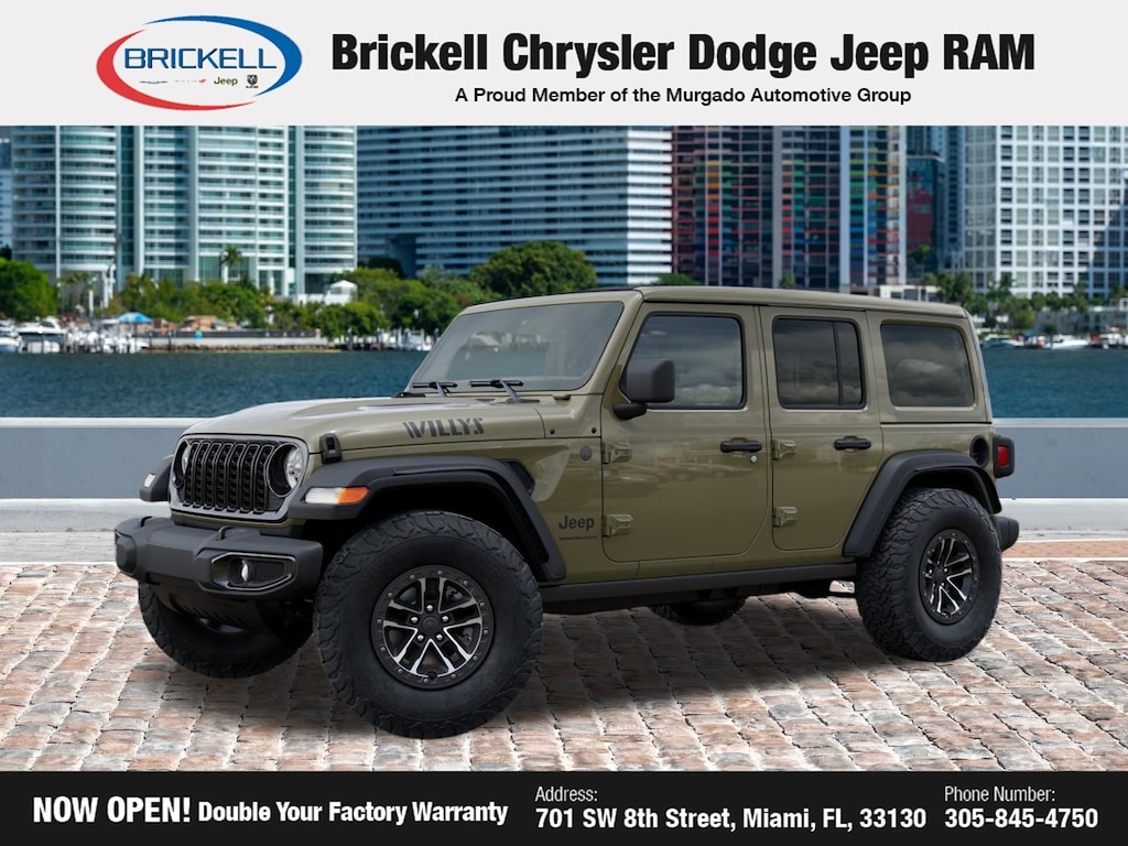 New 2026 Jeep Wrangler Willys Sport Utility