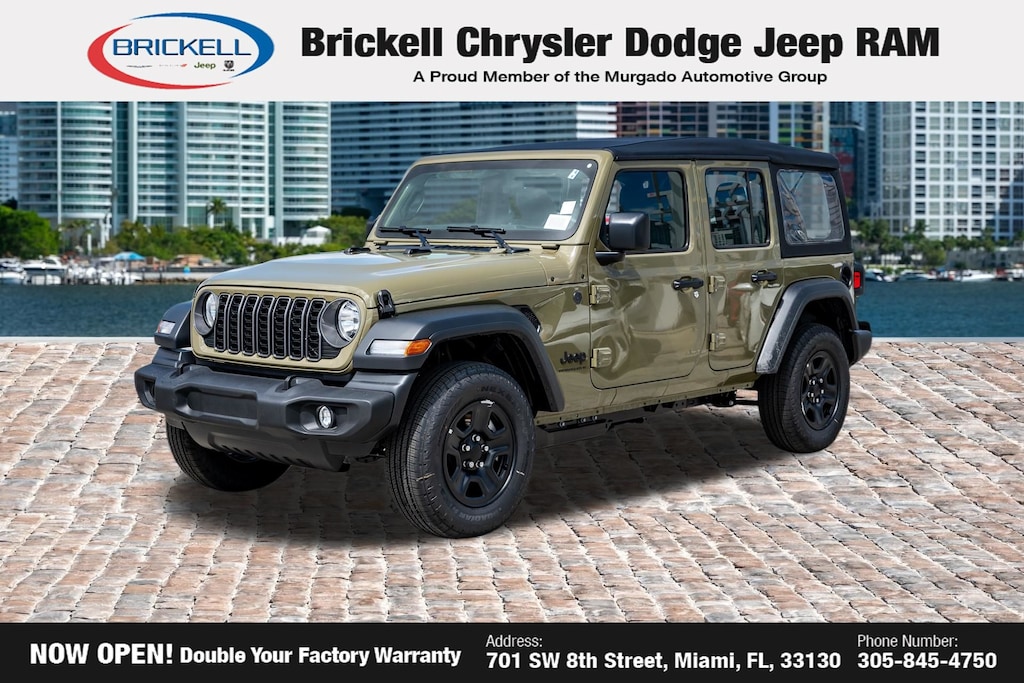 New 2026 Jeep Wrangler Sport Sport Utility