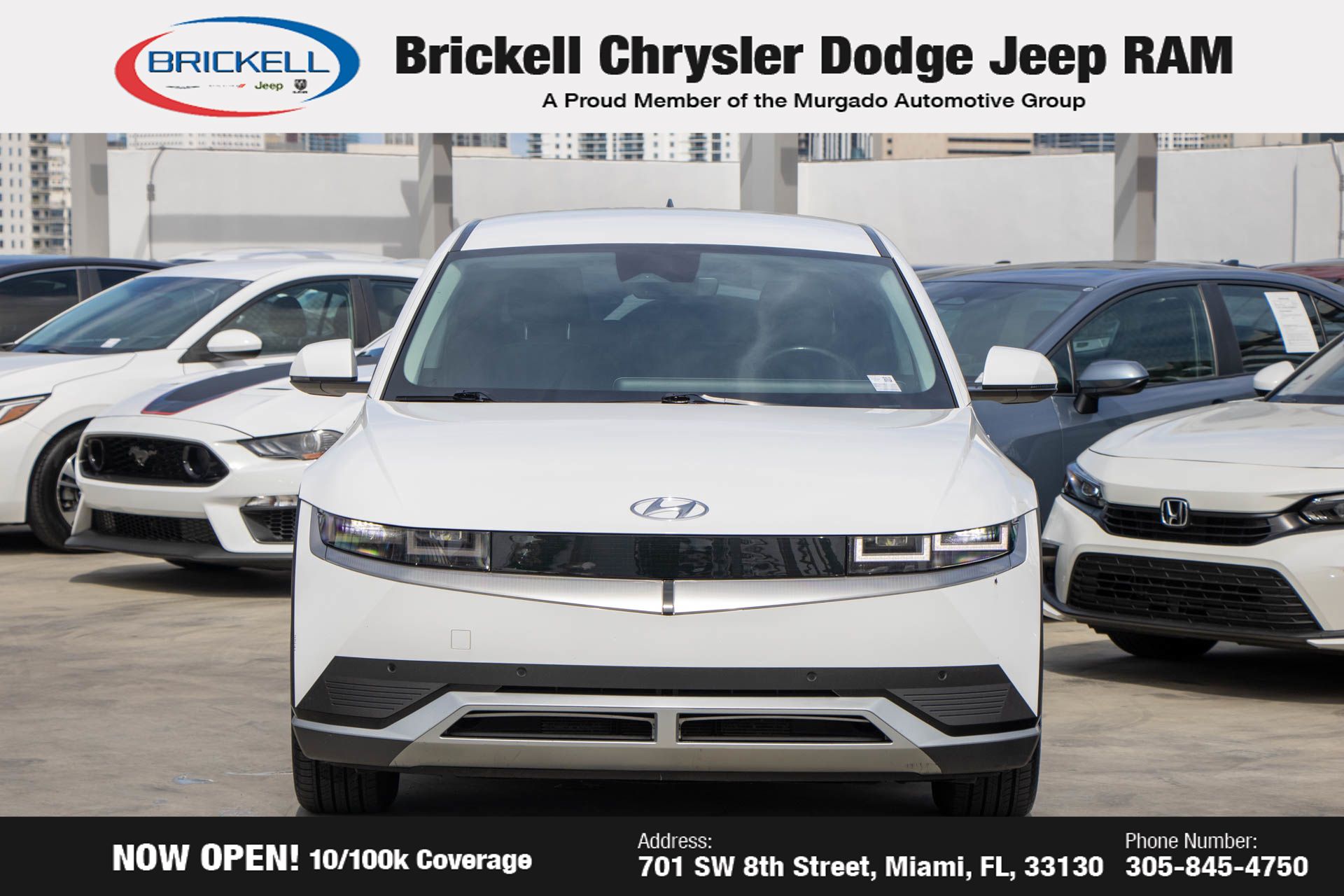 Used 2022 Hyundai IONIQ 5 SEL with VIN KM8KN4AE0NU108786 for sale in Miami, FL