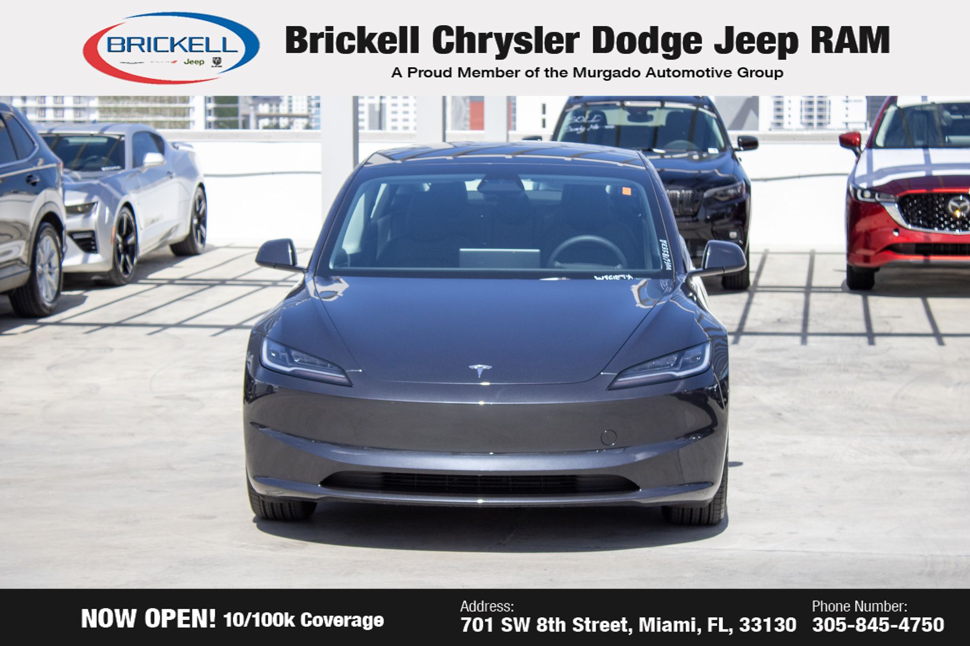 Used 2025 Tesla Model 3 Performance with VIN 5YJ3E1EA9SF929050 for sale in Miami, FL