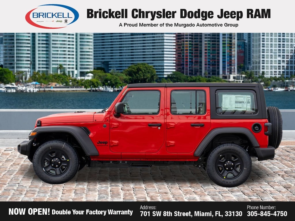 New 2026 Jeep Wrangler Sport Sport Utility