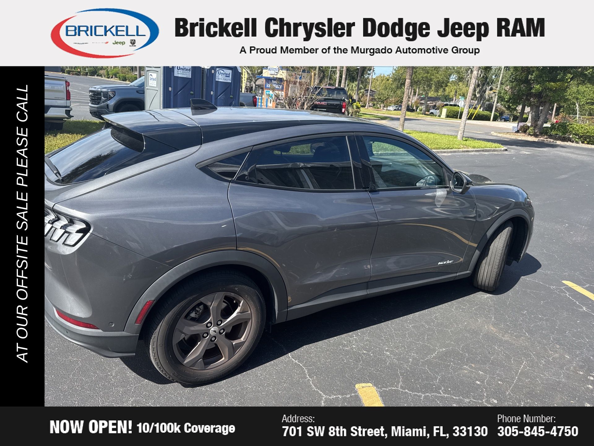 Used 2023 Ford Mustang Mach-E Select RWD with VIN 3FMTK1RM2PMA40151 for sale in Miami, FL