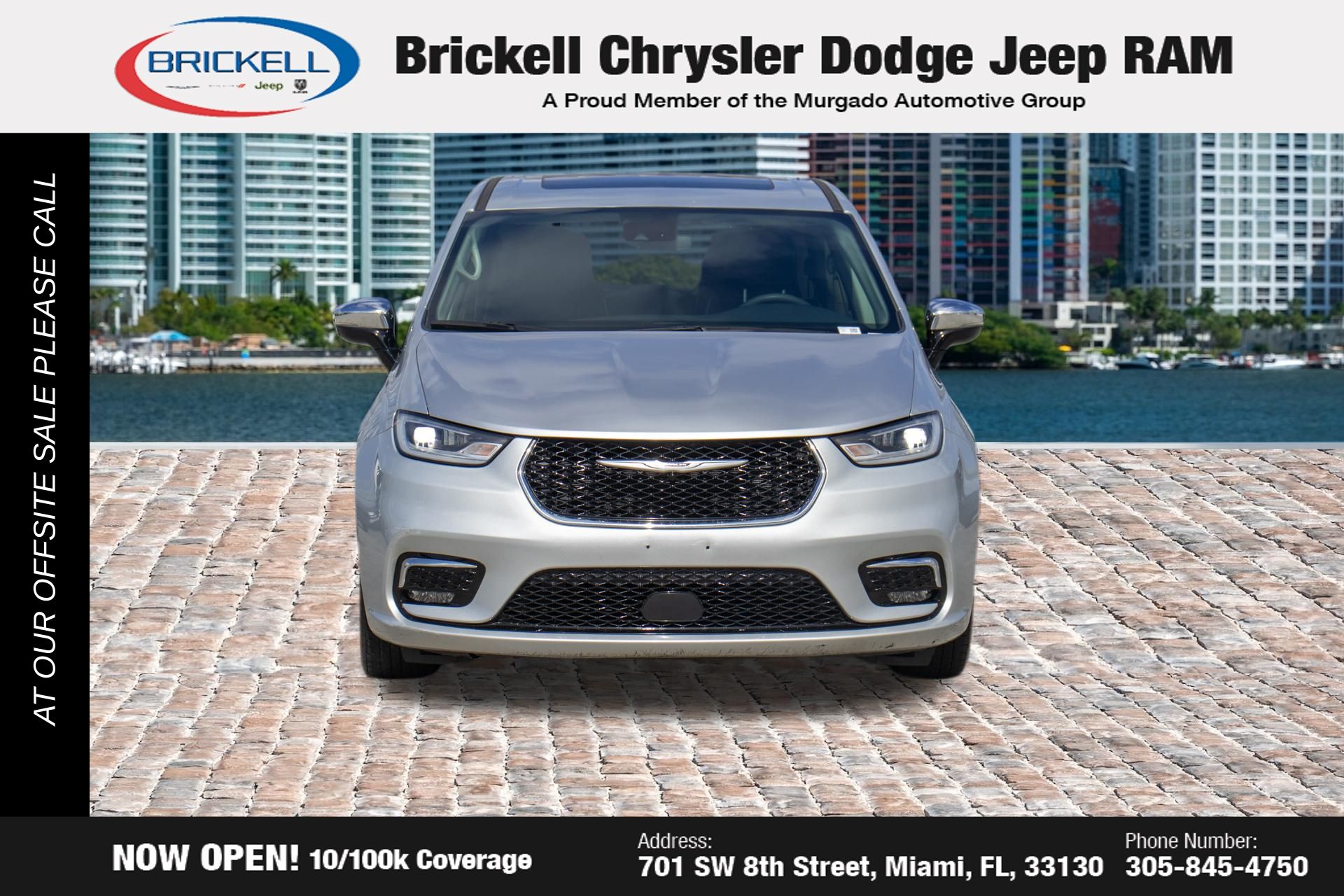 Used 2023 Chrysler Pacifica Hybrid Limited with VIN 2C4RC1S73PR551392 for sale in Miami, FL