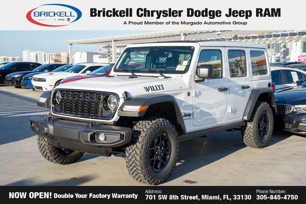 New 2026 Jeep Wrangler Willys Sport Utility