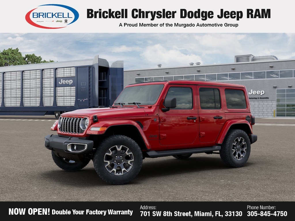 New 2026 Jeep Wrangler Sahara Sport Utility