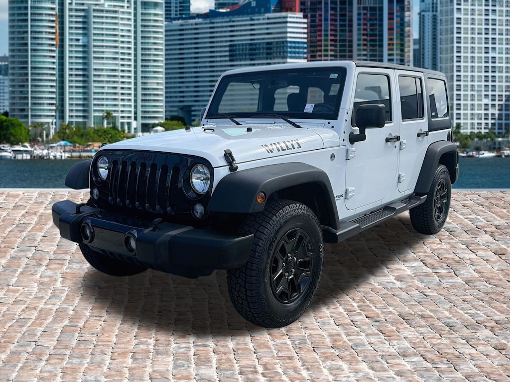 Used 2018 Jeep Wrangler JK Unlimited Willys Wheeler SUV