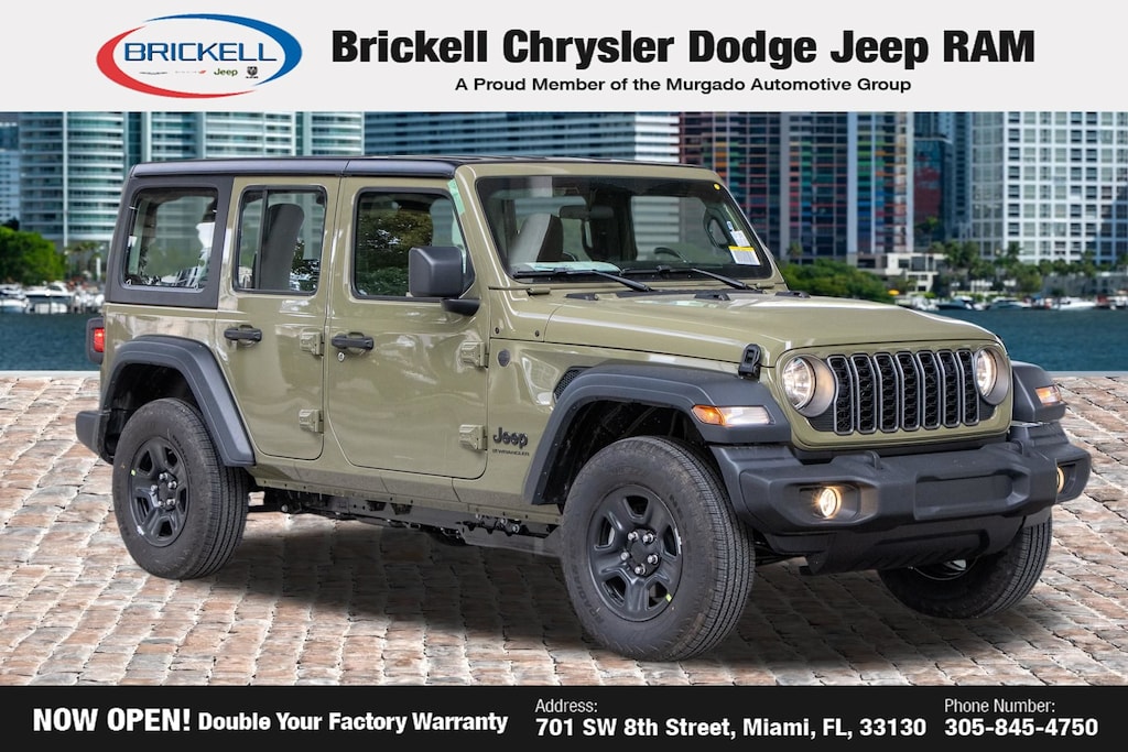 New 2026 Jeep Wrangler Sport Sport Utility
