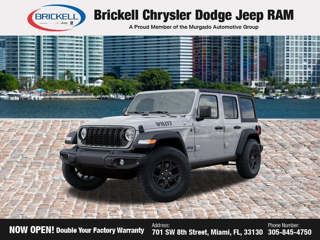 New 2026 Jeep Wrangler Willys Sport Utility