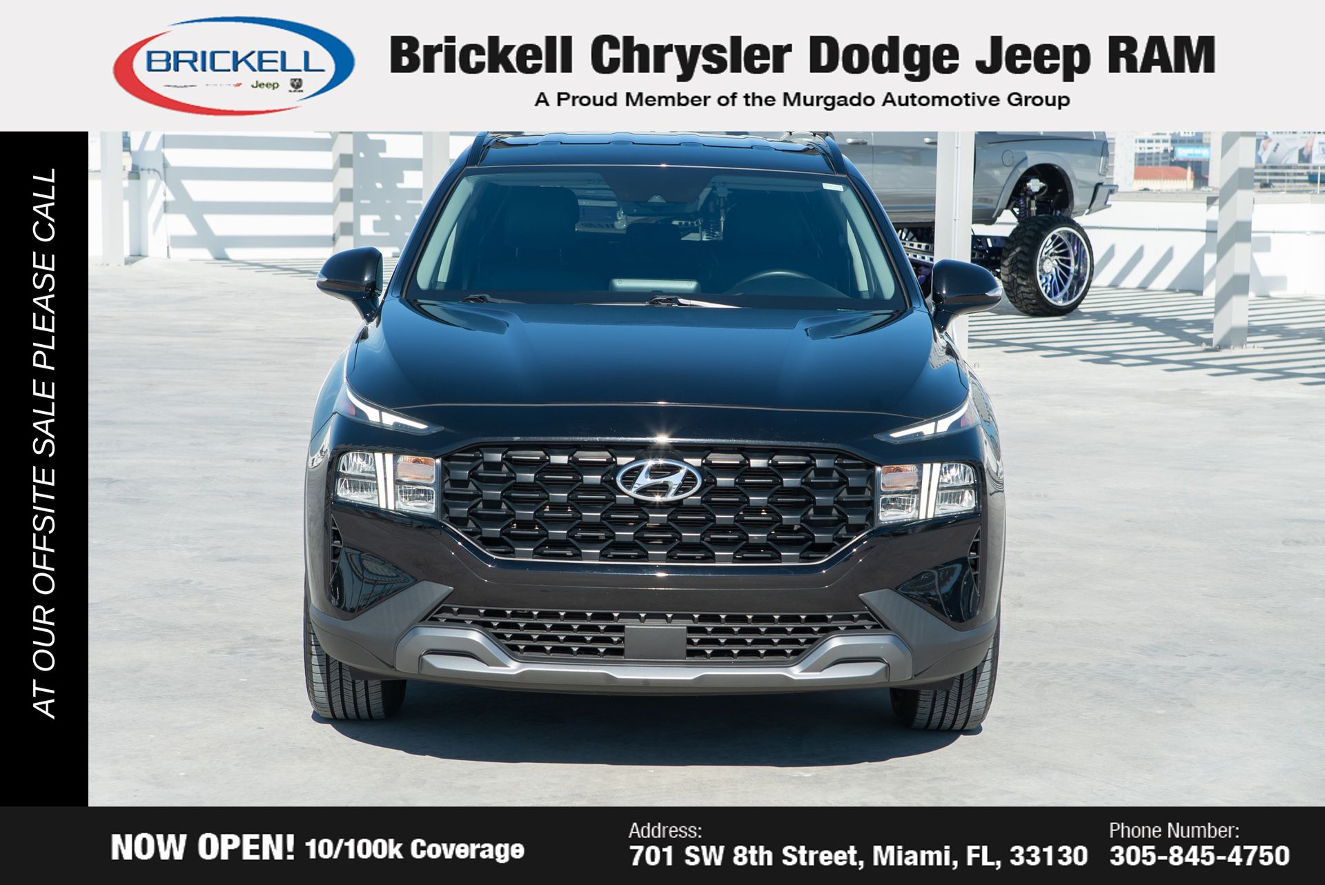 Used 2022 Hyundai Santa Fe XRT with VIN 5NMS64AJ0NH404252 for sale in Miami, FL