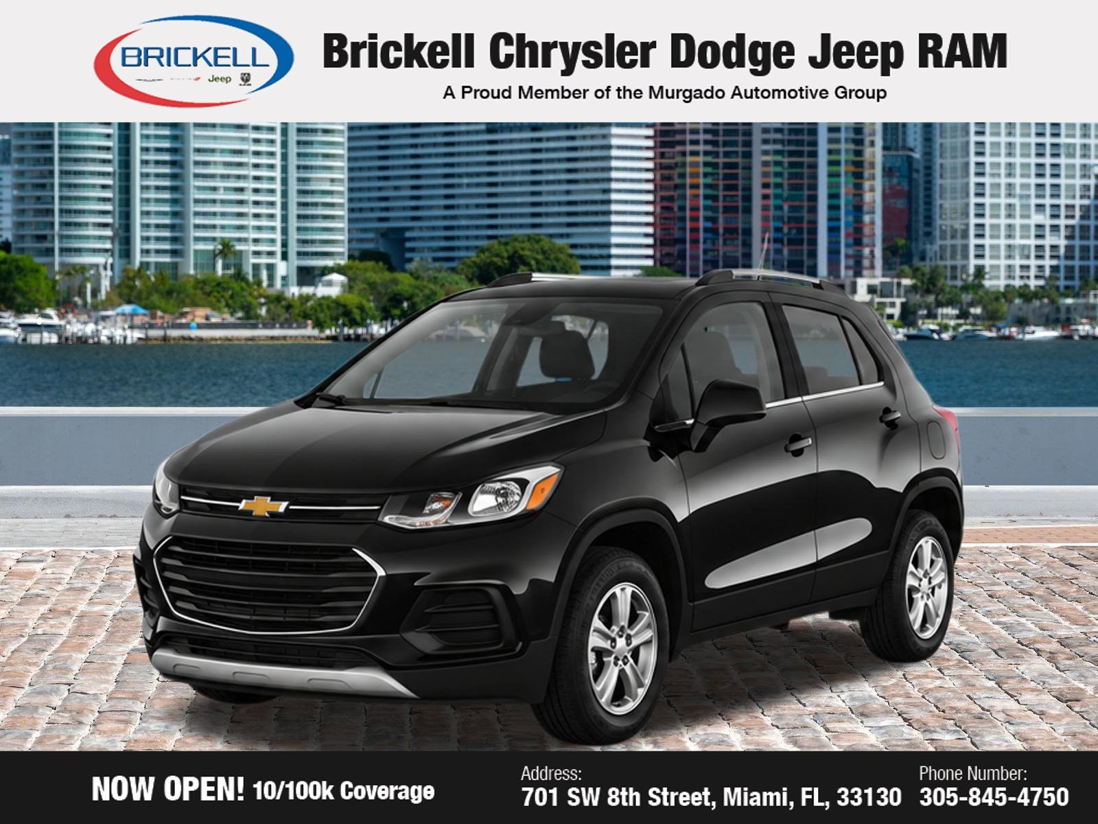 Used 2018 Chevrolet Trax LT with VIN 3GNCJLSB0JL167559 for sale in Miami, FL