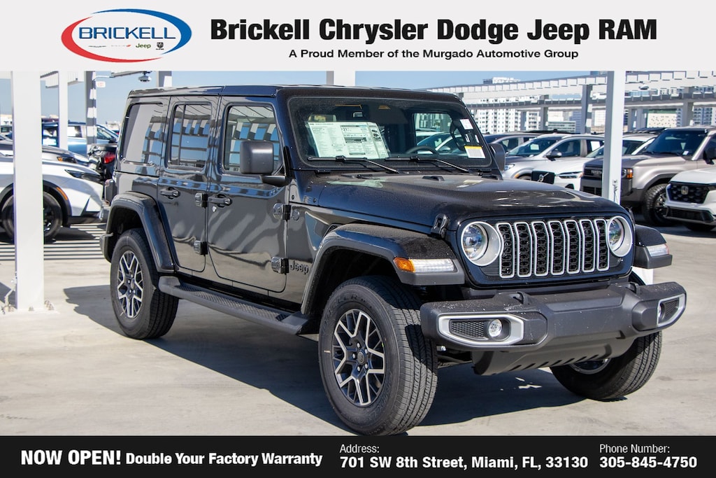 New 2026 Jeep Wrangler Sahara Sport Utility