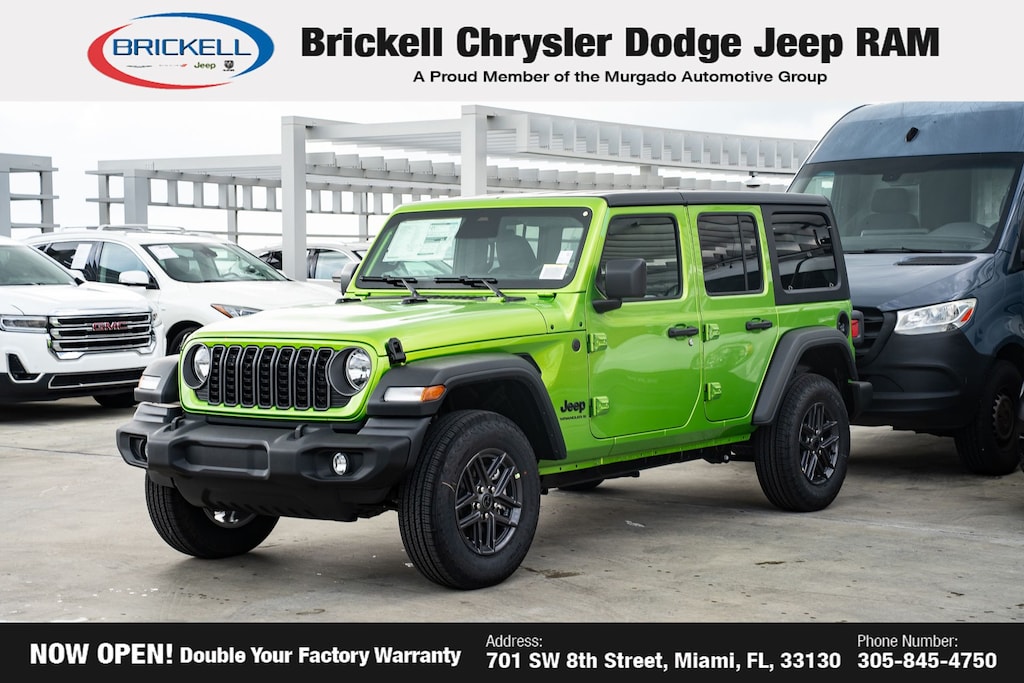 New 2026 Jeep Wrangler Sport S Sport Utility