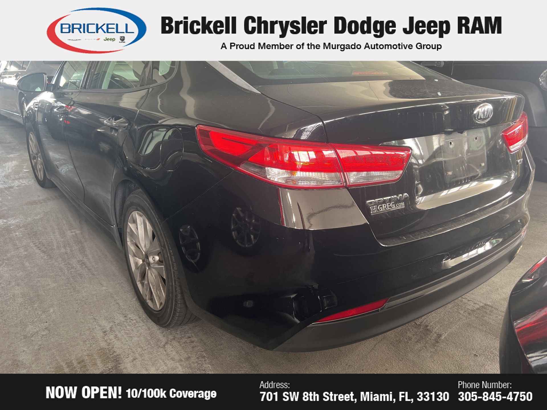 Used 2017 Kia Optima EX with VIN 5XXGU4L32HG165140 for sale in Miami, FL