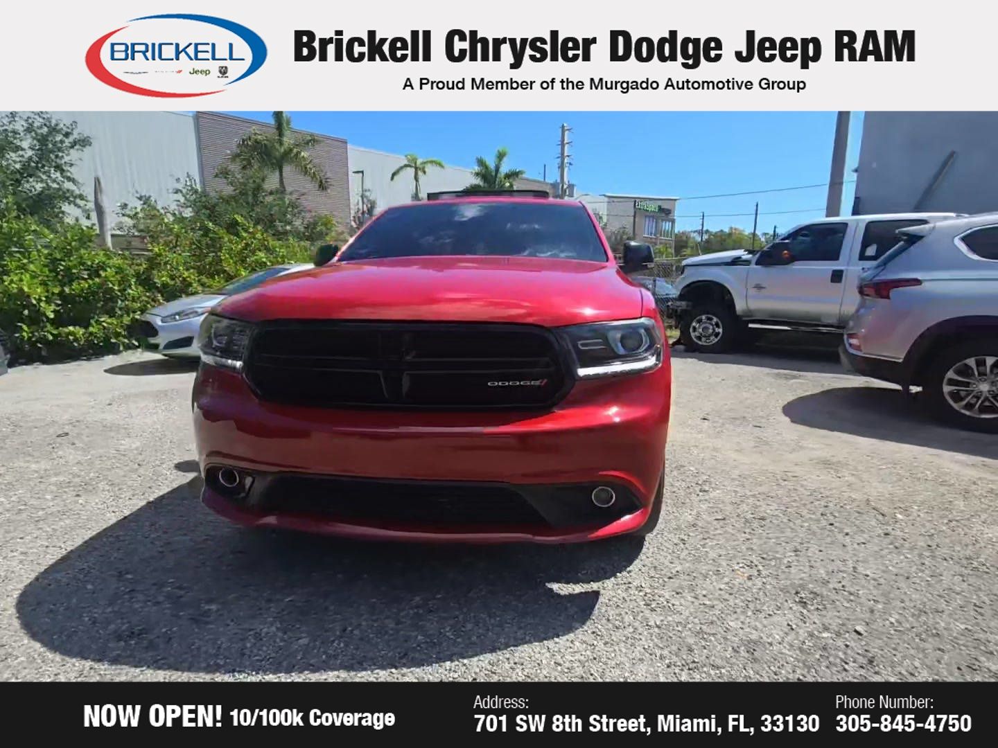 Used 2017 Dodge Durango GT with VIN 1C4RDJDG9HC703941 for sale in Miami, FL