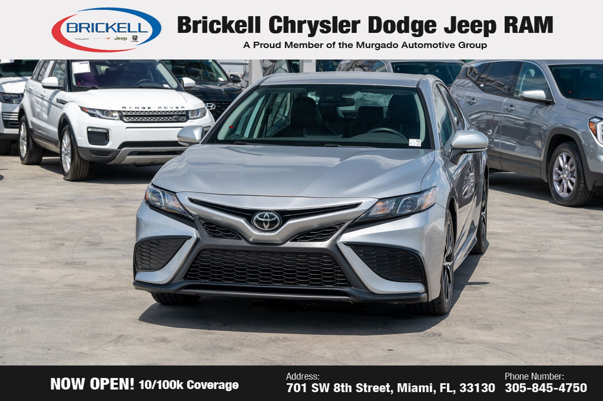 Used 2023 Toyota Camry SE with VIN 4T1G11AK8PU727743 for sale in Miami, FL