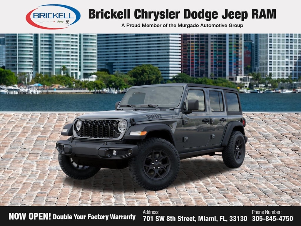 New 2026 Jeep Wrangler Willys Sport Utility