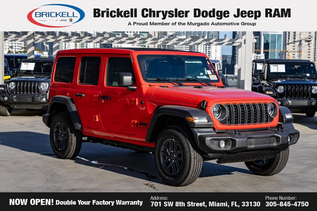 New 2026 Jeep Wrangler Sport S Sport Utility