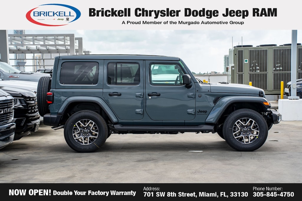 New 2026 Jeep Wrangler Sahara Sport Utility