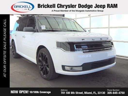 Used 2018 Ford Flex SEL with VIN 2FMGK5C88JBA06017 for sale in Miami, FL