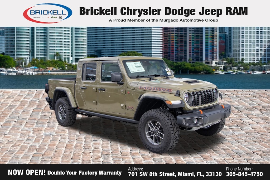 New 2026 Jeep Gladiator Mojave Pickup