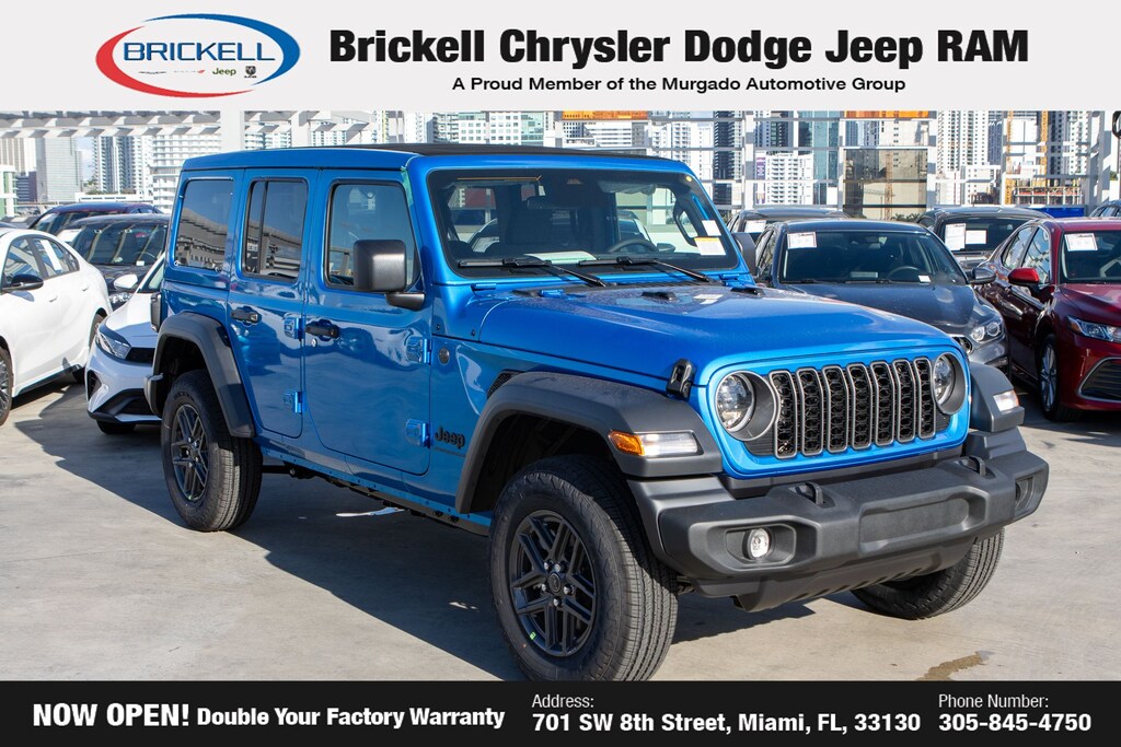 New 2026 Jeep Wrangler Sport S Sport Utility