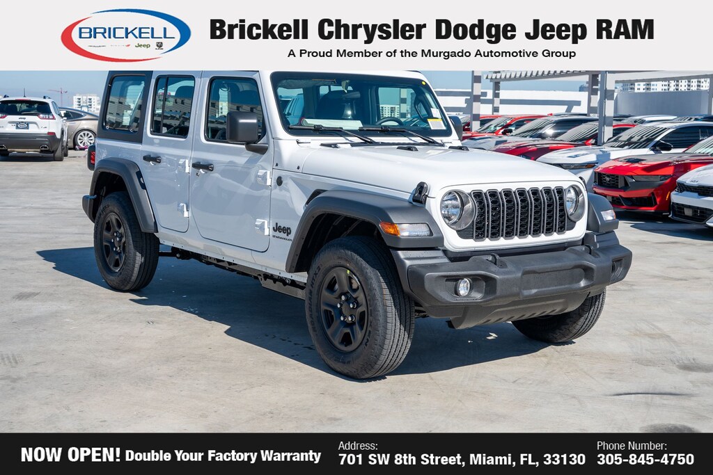 New 2026 Jeep Wrangler Sport Sport Utility