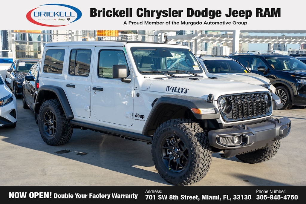 New 2026 Jeep Wrangler Willys Sport Utility