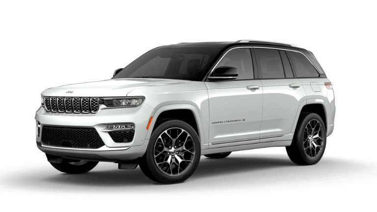 2022 Jeep Grand Cherokee Summit Reserce in Bright White exterior