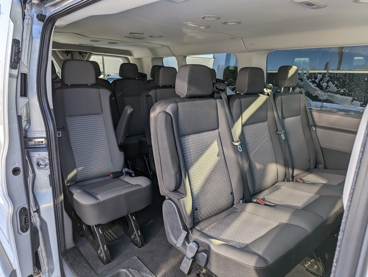 Ford Transit low roof 12 passenger vehicle