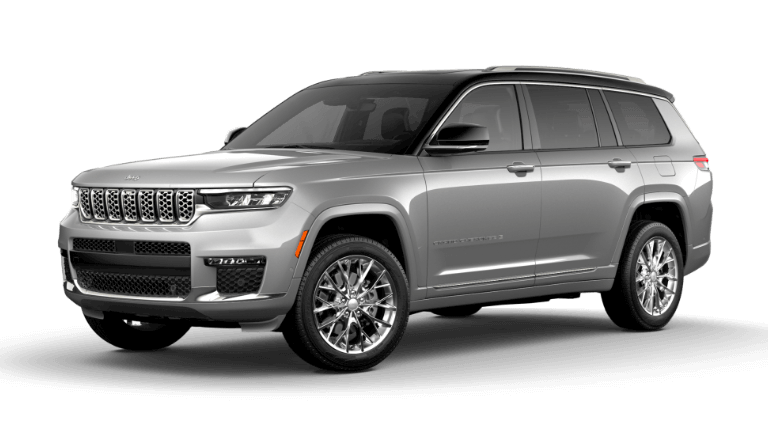2022 Jeep Grand Cherokee L Summit in Silver Zynith Black exterior