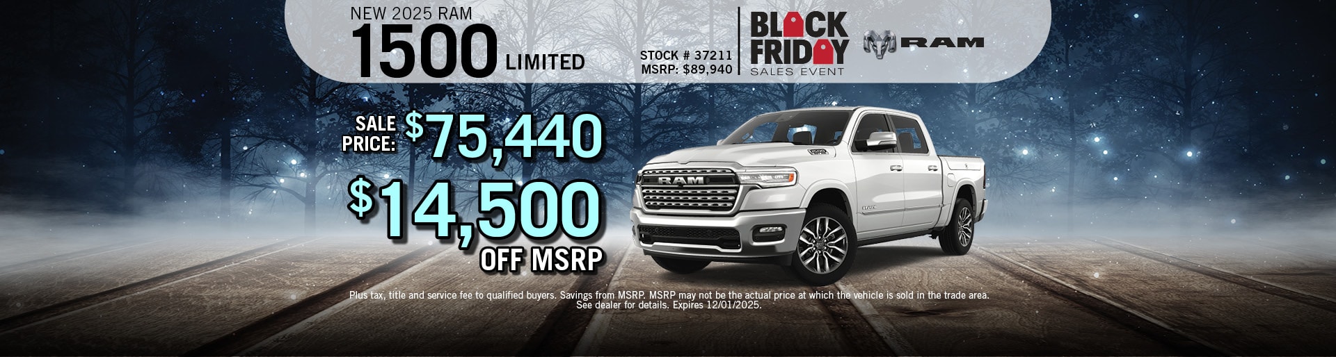 New 2025 Ram 1500 Limited | Merrill, WI