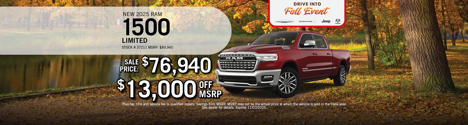 New 2025 Ram 1500 Limited | Merrill, WI