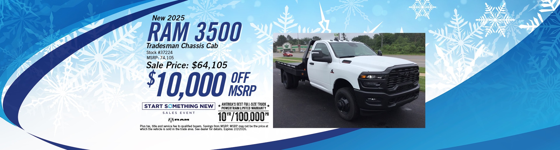 New 2025 Ram 3500 Offer | Merrill, WI